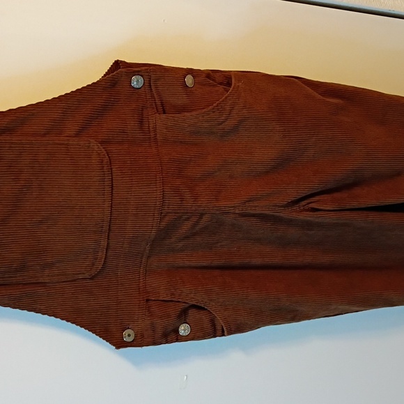 Brown Women's Overalls - Picture 8 of 9